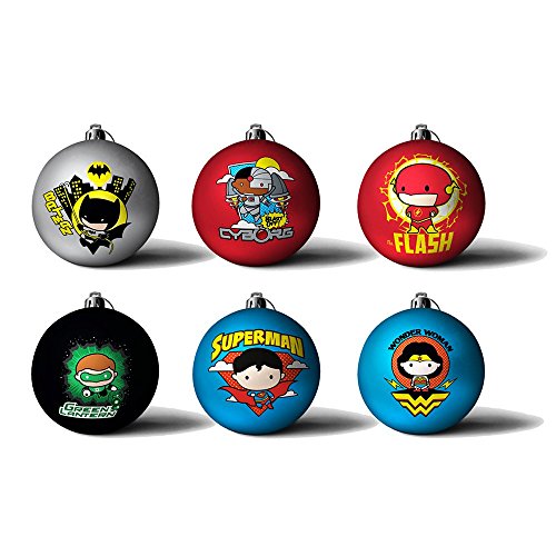 Preisvergleich Produktbild DC Comics Chibbi Baubles 6er