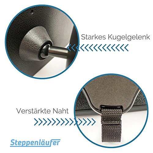 Rücksitzspiegel für Babys von Steppenläufer | Babyspiegel für’s Auto (Kindersitz-Spiegel) – Autospiegel / Rückspiegel für’s Baby, splitterfreier und extra großer Spiegel für die Babyschale - 5