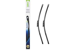 VALEO Silencio Wycieraczki - VF854 - Zestaw Wydajnych, Zapewniajacych Doskonala Widocznosc na Drodze, latwych w Montazu Oryginalnych Plaskich Wycieraczek 650mm/650mm - Przód - Zestaw 2 szt. - 577854