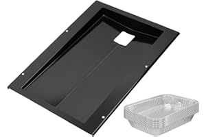 PETKAO Fettwanne und Aluminiumauskleidung Ersatzteile für Weber Spirit Grills mit Seitensteuerung (2009–2012)