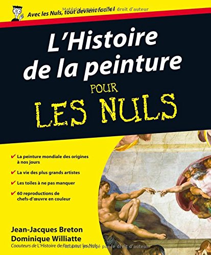 couverture de : L'histoire de la peinture pour les nuls