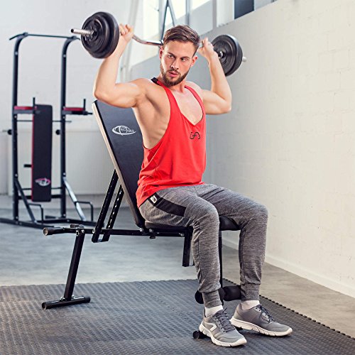 TecTake® Sit Up Bank Trainingsbank Rückentrainer Bauchtrainer - 4