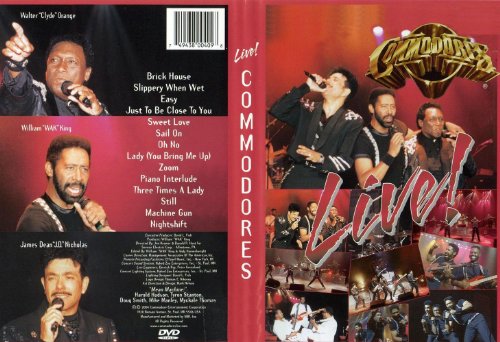 Preisvergleich Produktbild COMMODORES / Live! DVD