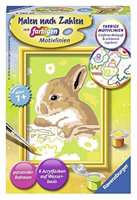 Ravensburger - 296828 - Numéro D'art Set "Lapin Flecki"