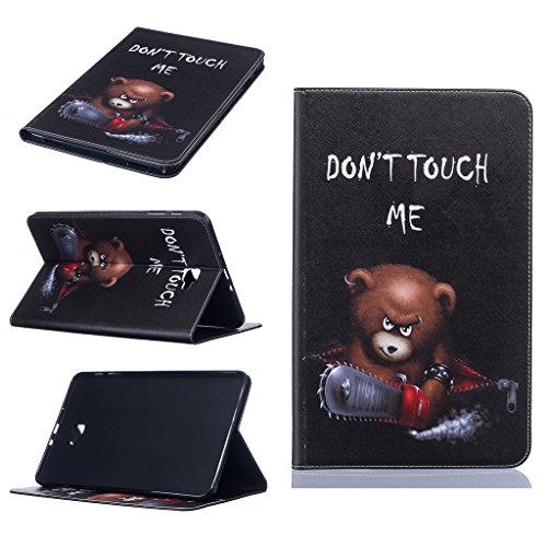 Samsung Galaxy TAB A 10.1 Hülle, COLJOY Samsung Galaxy TAB A 10.1 SM-T580 T585 - Kunstledertasche PU Schutzhülle Tasche Leder Brieftasche Hülle Case Cover mit praktischer Ständerfunktion und Auto Sleep / Wake Up Funktion, BF34
