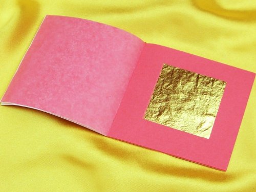 Preisvergleich Produktbild Blattgold 5x5cm 12 Blatt