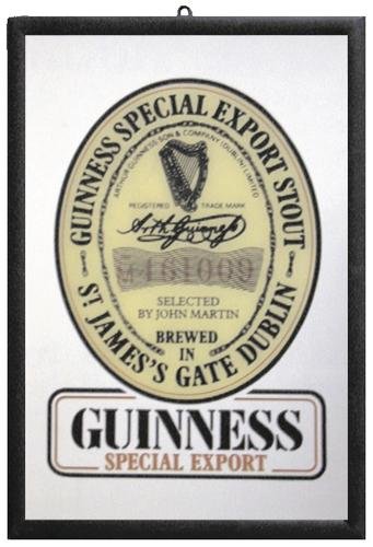 Guinness Spiegel - Bedruckter Spiegel