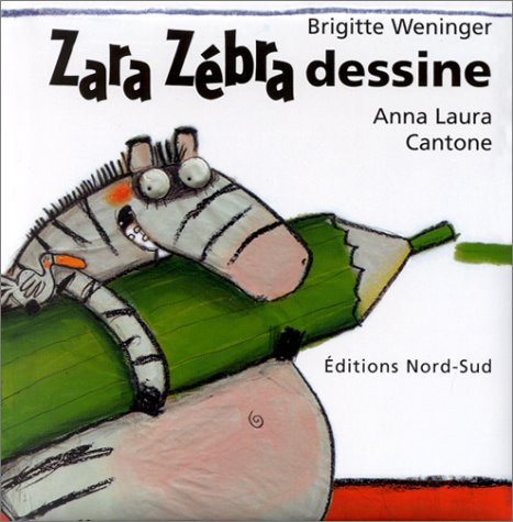 couverture de : Zara Z&eacute;bra dessine