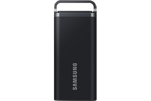 Samsung Portable SSD T5 EVO 2TB USB 3.2 Gen 1 460MB/s Read 460MB/s Write External Hard Drive for Mac, PC, Android, Smart TVs and Game Consoles. Includes USB-C Cable, MU-PH2T0S/WW