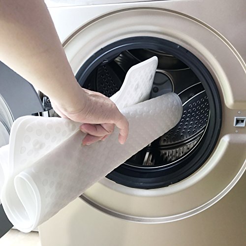 Mayshine Non-slip Badewannenmatte Duschmatte Gummi 40x80cm Weiß - 7