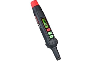 Festnight Portable Gas Leak Detector Alarm Combustible Gas Detector with Audible and Visual Alarm for All Types of Flammable Gases Propane Methane Natural Gas