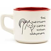 Palto Tasarım Ta&ccedil; Takmam &Ccedil;&uuml;nk&uuml; Zaten Işıldıyorum. Ven&uuml;s Kupa - Hediyelik Kupa Fincan Mug