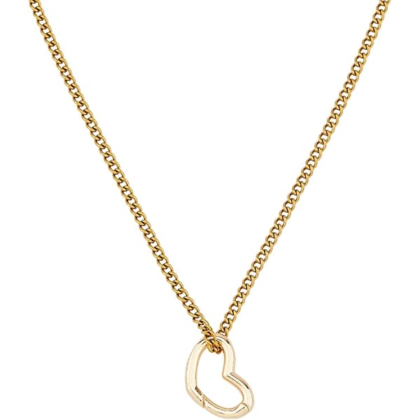 Bottega Della Principessa - Collier Boheme Chic Avec Charms Coeur Et