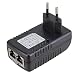 Produktbild WEONE DC 24V 1A PoE-Injektor Stromversorgung über Ethernet-Adapter mit blauen LED-Betriebsanzeige für Unterstützung 12V 24V POE Geräte EU-Stecker