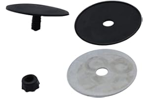 TAKPART - Tapón ciego para limpiaparabrisas trasero, parabrisas trasero, antena 46