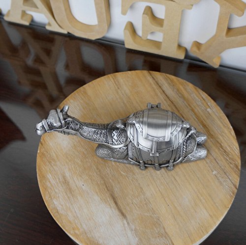 Unendlich U Sitzendes Kamel Form Schmuckschatulle Metalllegierung Zirkonia Schmuckkasten Schmuckkoffer Schmuckkästchen Schmuckbox, Klein/Mittel/Groß - 4