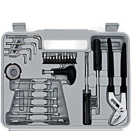 Deuba® Werkzeugkoffer 141 tlg Werkzeugset Werkzeug Werkzeugkasten Werkzeugkiste Knarre - 6