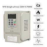 ★ ★ ★ ★ ★【Spezifikationen】: ❶ Modell: AT2-0750 ❷Nennspannung: AC220V (einphasig) ❸Motorleistung: 0,75 kW