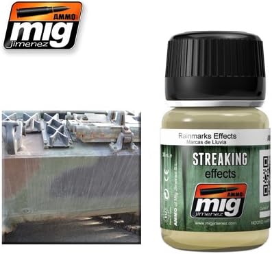 AMMO MIG-1208 Enamel Rainmarks Effects, Multicolour