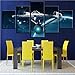 Produktbild Meaosy Wandkunst Hd Druckt Bild Home Decoration Star Trek 5 Stücke Film Leinwand Malerei Für Wohnzimmer Modularen Bilder Kunstwerk Poster-40X60/80/100Cm