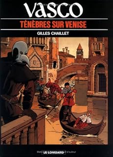 jaquette livre Vasco, tome 6 : Ténèbres sur Venise