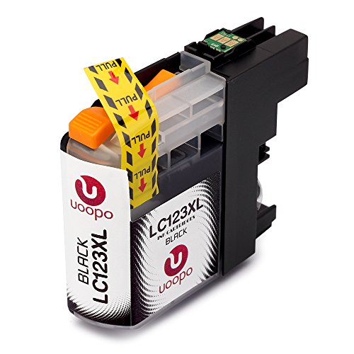 Uoopo Kompatibel Ersatz für Brother LC123 Tintenpatronen, Multipack Patrone Use for Brother MFC-J470DW MFC-J4510DW MFC-J870DW DCP-J552W MFC-J6520DW MFC-J6920DW MFC-J6720DW DCP-J132W DCP-J4110DW MFC-J4610DW MFC-J4410DW DCP-J152W DCP-J172W DCP-J752W MFC-J650DW MFC-J4710DW Drucker.(6 Schwarz,3 Cyan 3 Magenta 3 Gelb) - 3