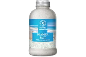 Dead Sea Salt 500g - 100% Pure and Natural - Dead Sea Salts - Best for Good Sleep - Stress Relief - Bath - Beauty - Relaxing - Bath Salts
