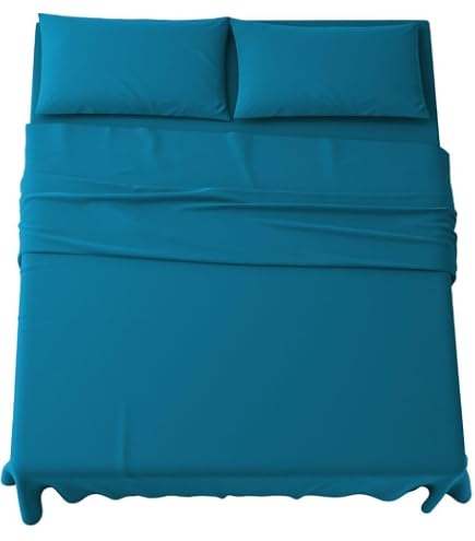 Completo letto lenzuola matrimoniale tinta unita IPERSAN Double Color