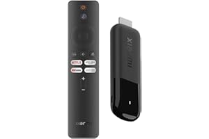 Mi TV Stick 4K 2nd Gen, WLAN 6, Smart TV, Streaming-Dienste, Schwarz, S905X, HDMI 2.1a, Dolby Vision HDR10+, 4K Auflösung, Fernbedienung, Streaming-Stick