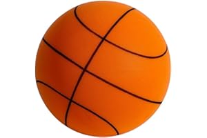 ZHANGMIN 2023 Neuester Leiser Basketball, Schaumstoff-Basketball-Indoor-Trainingsball, Weich, Leicht, Zu Greifen, Ball For Verschiedene Indoor-Aktivitäten ( Color : Orange, Size Diameter 25cm
