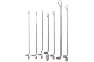 FOPYTU 7 Pezzi Ganci all'Uncinetto Cucini Aghi Cucire Strumenti per Maglieria Trama Fai - -Te per Rinnovare Maglione O Calzini, Dimensioni Miste