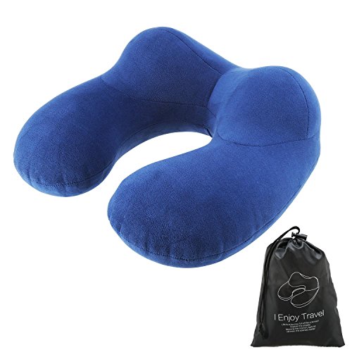 Yosemy L'oreiller Cervical Gonflable, Oreiller De Voyage 