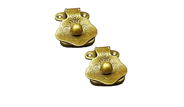 Latches Cabinet Hardware Yibuy 20 X Golden Metal Home Decorative