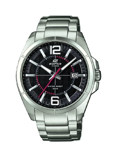Casio Herren-Armbanduhr XL Edifice Analog Quarz Edelstahl EFR-101D-1A1VUEF Casio Herren-Armbanduhr XL Edifice Analog Quarz Edelstahl EFR-101D-1A1VUEF
