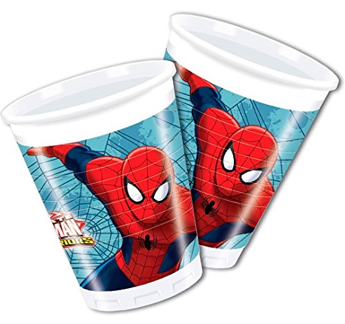 36-tlg. Partyset Spiderman für 8 Kinder – Partygeschirr und Zubehör für Kindergeburtstag - 4