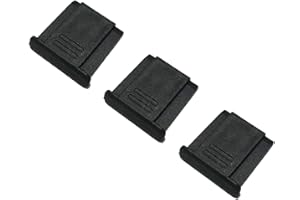 FANZR Blitzschuh-Abdeckung, kompatibel mit Nikon Z7 Z50 EOS R6 R5 Olympus Pentax Kamera (3 Stück)