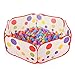 Vktech® Portable Kids Children Ocean Ball Pit Pool Game Play Toy Tent Hut Outdoor Indoor