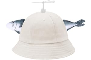 SIEBOLD Cappello di Fish,Cappello eliche,Cappello con eliche,Cappello Elicottero,Divertente Cappello Festa,Per Adulti E Bambini Per Feste di Regali Forniture per Feste
