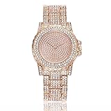 Damen Uhren,Frauen Armbanduhren Günstige Uhren Damen Casual Analoge Quarz Uhr Luxus Edelstahl Armband Uhren Mode Sport Armbanduhr Business Uhr für Mädchen Frau Damenuhr