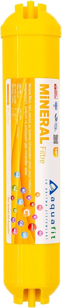 Aquafit Mineral Filtre - Su Arıtma Cihazı Filtresi (Tüm Cihazlarla Uyumludur)
