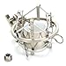 Produktbild TOOGOO (R) Silber Metall Mikrofonstaender Mikrofonschwinghalterung mit Schrauben