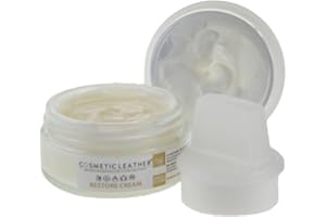 COSMETIC LEATHER PRODOTTI PROFESSIONALI PER LA CURA DELLA PELLE Crema per scarpe autolucidante 50 ml con spugna applicatore stendi cera