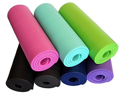 ReFit Fitnessmatte in 7 Farben | 1.5 cm |rutschfest | gelenkschonend | EXTRA dick und weich | Maße 183 cm x 63 cm x 1.5 cm | mit praktischem Trageband - 6