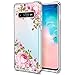 Produktbild Homikon Silikon Hülle Blume Muster Karikatur TPU Tasche Handyhülle Transparente Durchsichtig Kirstall Clear Dünn Schutzhülle Stoßdämpfend Soft Bumper Case Kompatibel mit Samsung Galaxy S10e - #5