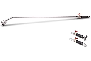 SCHLAUCHMEISTER 24 ... WIR LEITEN'S DURCH ... GRK/S 1100 Professional Watering Rod, Watering Device, Garden Shower, Watering Lance, Complete Metal, Aluminium, Ball Valve, Plug Connection and Claw Coupling