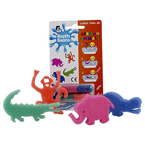 Magical Bath Beans African Animals - Haricots de Bain Magique Motif Animaux de l'Afrique