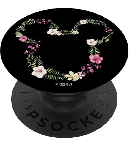 PopSockets PopGrip Mit Austauschbarem Deckel – Herz-Design In Schwarz, Handyhalter & Standfuß