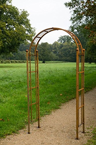 Rosenbogen Metall Breite: ca. 105 cm Rost Rankbogen - 3