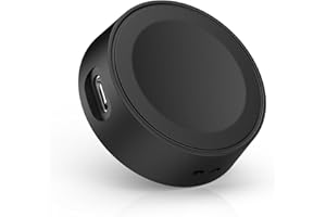 MoKo Magnetic Charger Adapter for Samsung Galaxy Watch Ultra/7/6/5/4/3/FE/Active 2/1, Portable Wireless Charging Cradle with USB C Port, Only Charger Dock