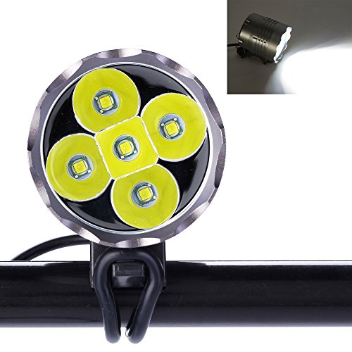 MakeTheOne Scheinwerfer Fahrrad-Frontlichter Helle LED Frontscheinwerfer Fahrradbeleuchtung Sport Mountain Fahrrad Scheinwerfer Hochleistung Wiederaufladbare Fahrradlicht (Gold Eule Frontlichter) - 3